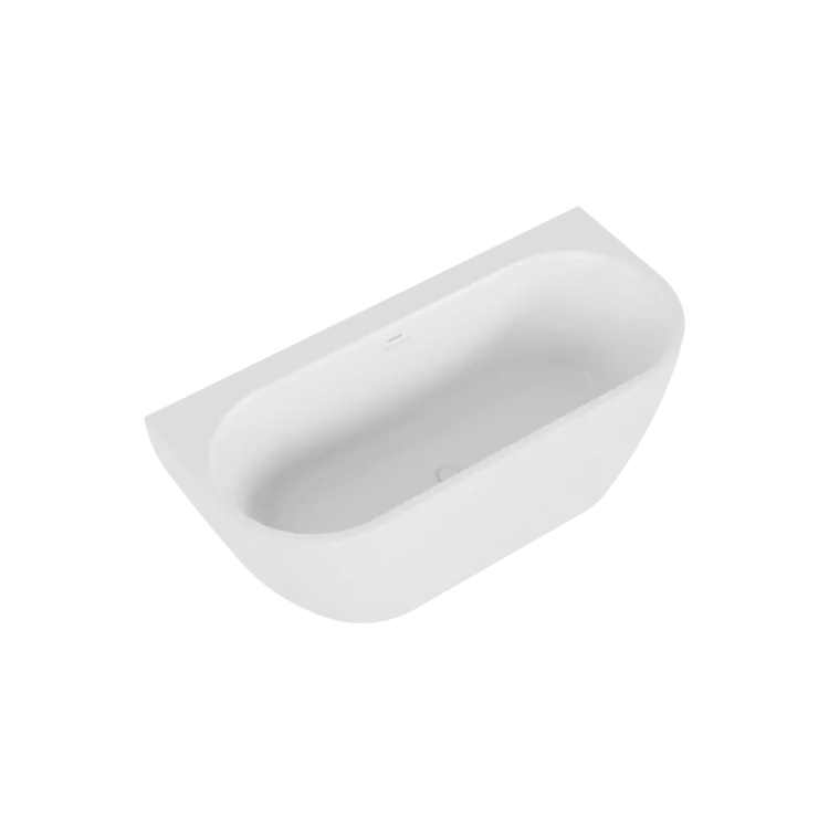 Excellent Oceana 2.0 Wanna wolnostojąca przyścienna, 165x75, biały połysk WAEX.OCE2.165WP.WH