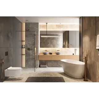 Excellent Olia 2.0 wanna owalna 150x73 cm wolnostojąca, biały połysk WAEX.OLI2.15WH