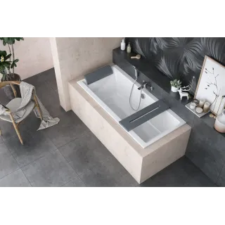 Excellent Pryzmat Slim wanna prostokątna 180x80 cm biały połysk WAEX.PRY18WHS