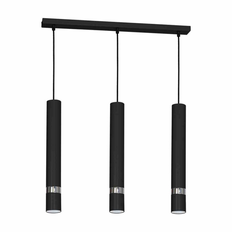 Lampa wisząca JOKER BLACK/CHROME 3xGU10 MLP1414