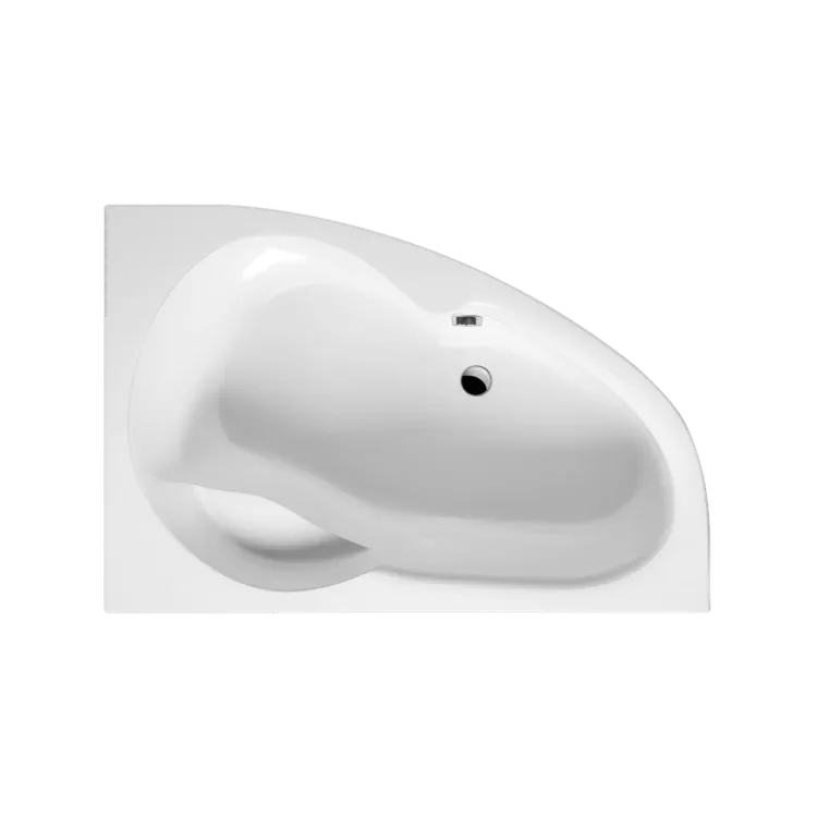 Excellent Newa Plus wanna narożna 150x95 cm prawa, biały połysk WAEX.NEP15WH