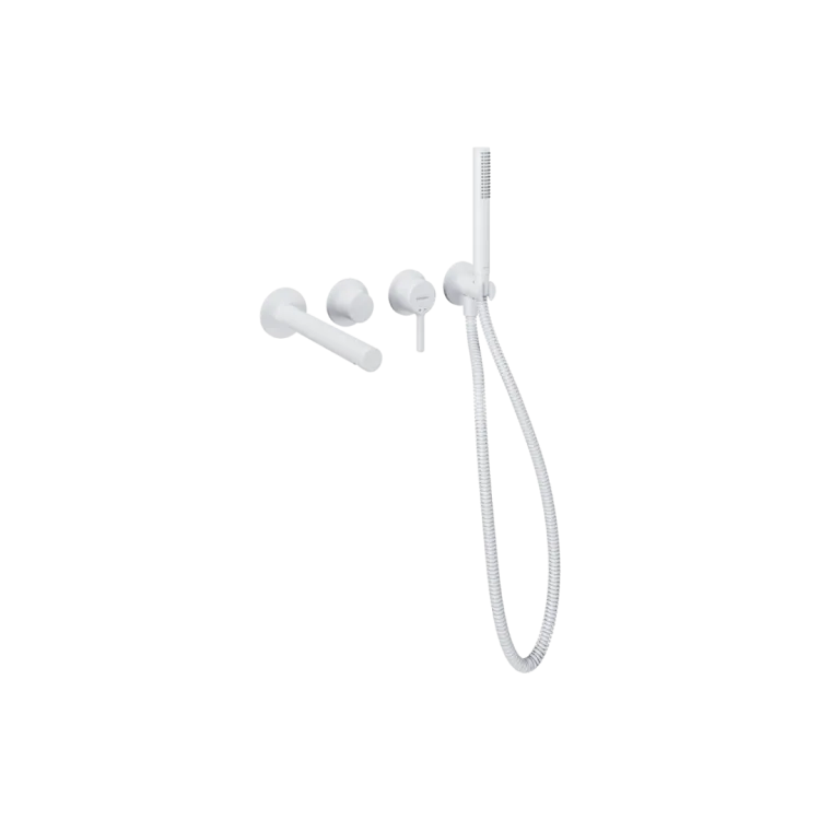 Excellent Pi Zestaw prysznicowo-wannowy podtynkowy , 2 funkcyjny, biały mat AREX.1252.K.01WH