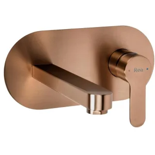 Rea BATERIA UMYWALKOWA PODTYNKOWA ARCOS MIEDŹ SZCZOT...