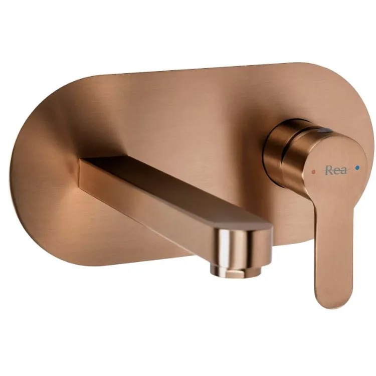 Rea BATERIA UMYWALKOWA PODTYNKOWA ARCOS MIEDŹ SZCZOT REA-B6976