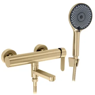 Rea BATERIA WANNOWA ARCOS ZŁOTA SZCZOTKOWANA REA-B6982