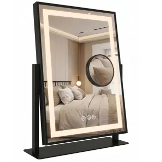 Rea LUSTRO LED LUMI 30X40 BLACK HOM-01805