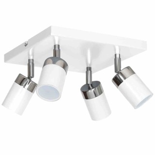 Lampa sufitowa JOKER WHITE/CHROME 4xGU10 MLP907