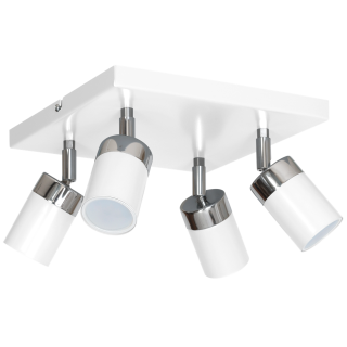 Lampa sufitowa JOKER WHITE/CHROME 4xGU10 MLP907