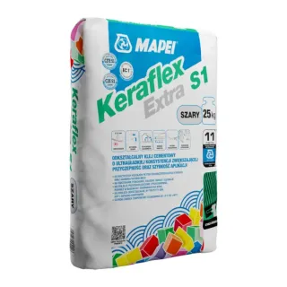 Mapei Keraflex Extra S1 Zaprawa klejowa 25 kg 1194325PL