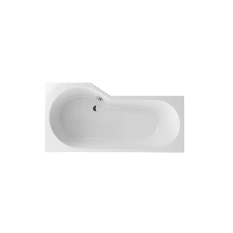 Excellent Be Spot Wanna narożna prawa 160x80 cm Biała WAEX.BSP16WH
