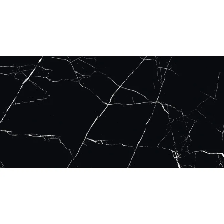 Egen Płytka ścienno-podłogowa Alaska Black 60x120cm Połysk (1,44)