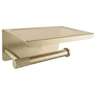 Rea UCHWYT NA PAPIER Z PÓŁKĄ 6613 MODERN BRUSH GOLD...