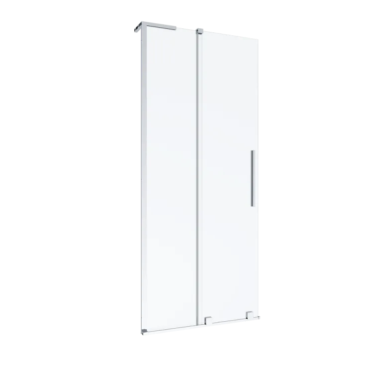 Invena KABINA WALK-IN PRZESUWNA 100 CM, TRANSP 8 MM, CHROM AK-21-102-Q