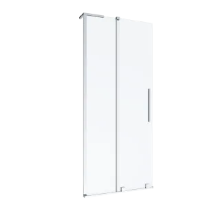 Invena KABINA WALK-IN PRZESUWNA 120 CM, TRANSP, CHROM...
