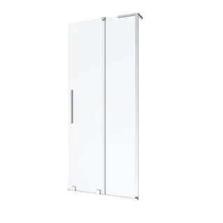 Invena KABINA WALK-IN PRZESUWNA 100 CM, TRANSP 8 MM, CHROM AK-21-102-Q