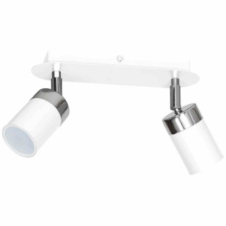 Lampa sufitowa JOKER WHITE/CHROME 2xGU10 MLP899