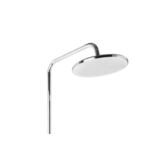 Invena DESZCZOWNIA Z BATERIĄ WANNOWO-NATRYSKOWĄ TERMOSTATYCZNĄ KALAMATA CHROM AU-22-T01-V