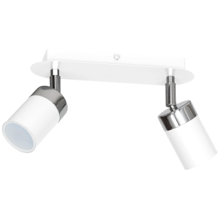 Lampa sufitowa JOKER WHITE/CHROME 2xGU10 MLP899