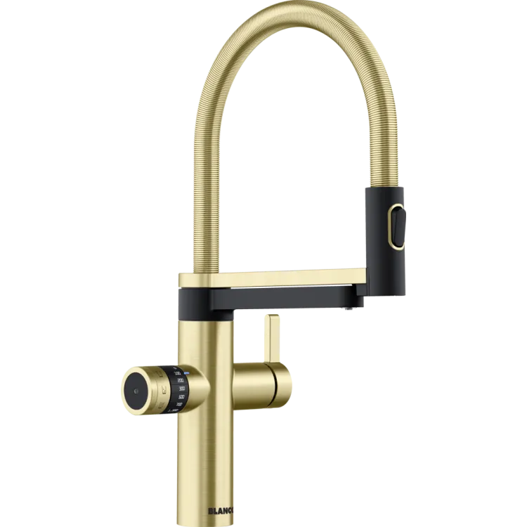BLANCO EVOL-S Pro Soda satin gold 527423