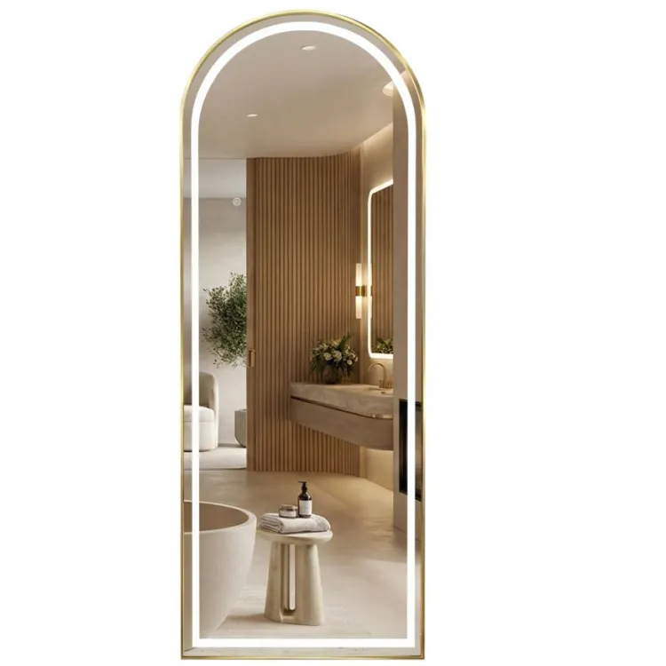 Rea LUSTRO LED ORBIT 50X160 BRUSH GOLD HOM-07053