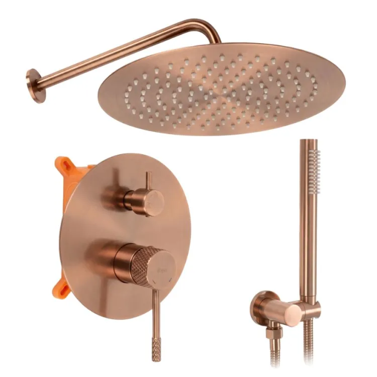 Rea ZESTAW NATRY PODTY JS-625103-1BRG VENTI MIEDŹ SZCZ REA-P8711