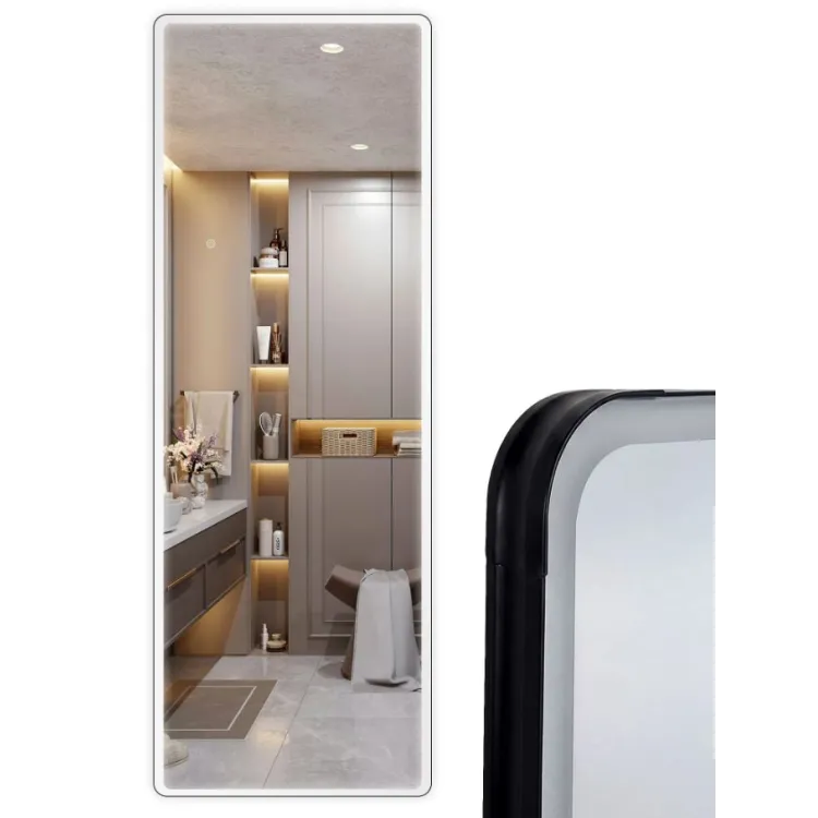 Rea LUSTRO LED CLASSICO 60X170 BLACK HOM-07052