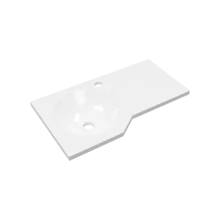 Excellent Be Spot umywalka wisząca Solid Surface 60x34 cm...