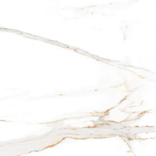 Egen Verona Gold 120x120 cm płytka gresowa biały marmur...