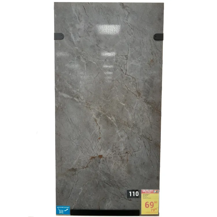 Egen Marfig Black 60x120 cm płytka gresowa szary marmur z żyłami lappato carving rect. (1.44)