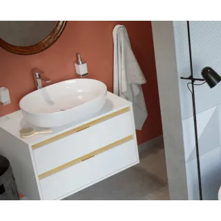 Bateria umywalkowa wysoka CLEVER chrom