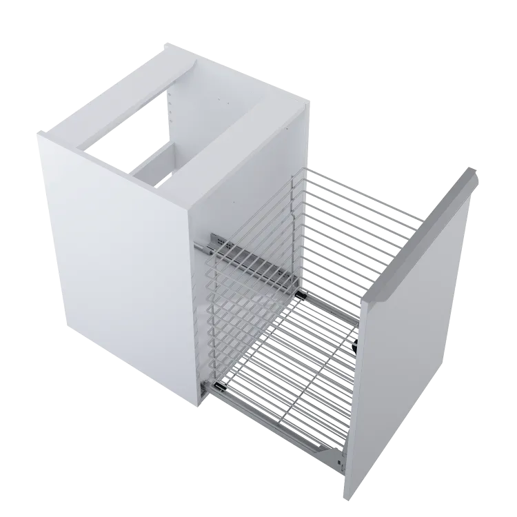 Elita Lofty Komoda z koszem cargo 50x48.7 biała 167029