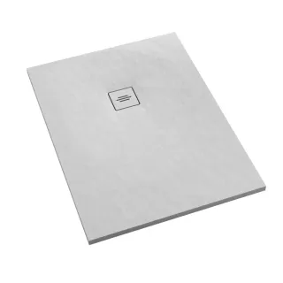 BRODZIK PROTOS WHITE STONE 80X90 CM