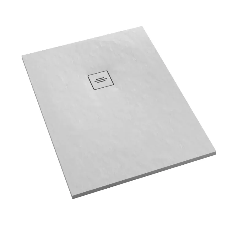 BRODZIK PROTOS WHITE STONE 80X90 CM