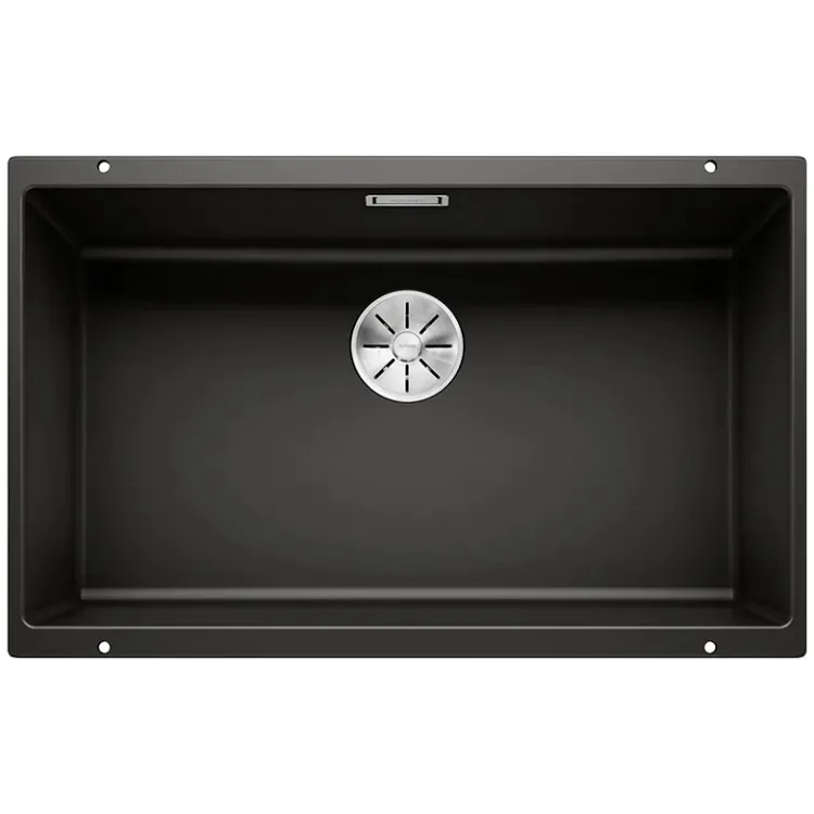 BLANCO SUBLINE 700-U Silgranit czarny, InFino 526001