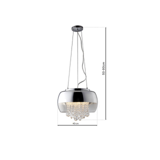 Lampa Wisząca LUNA 3xE14 LED ML3801