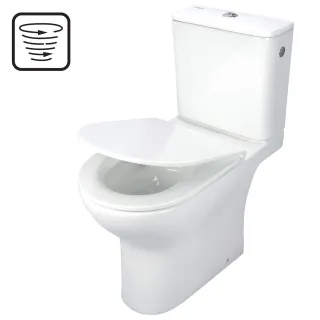 Deante Miska WC kompakt bezkołnierzowa CDJD6RPS