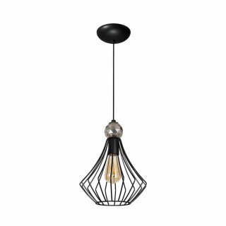 Lampa wisząca JEWEL BLACK 1xE27 MLP4206