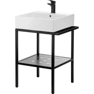 Deante Konsola łazienkowa stojąca z umywalką - 56.5x40 cm CDTS6U4S