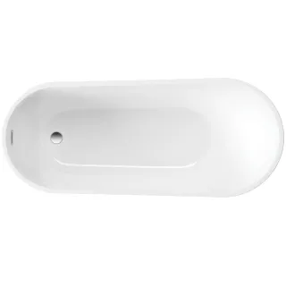 Deante Wanna akrylowa wolnostojąca asymetryczna - 160 cm KDA_016W