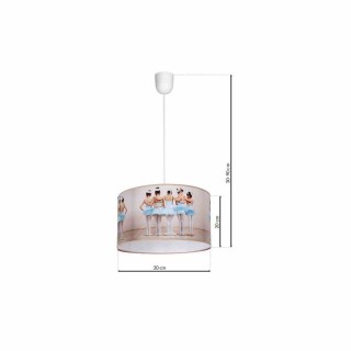 Lampa Wisząca BALLERINA 1xE27 MLP4311