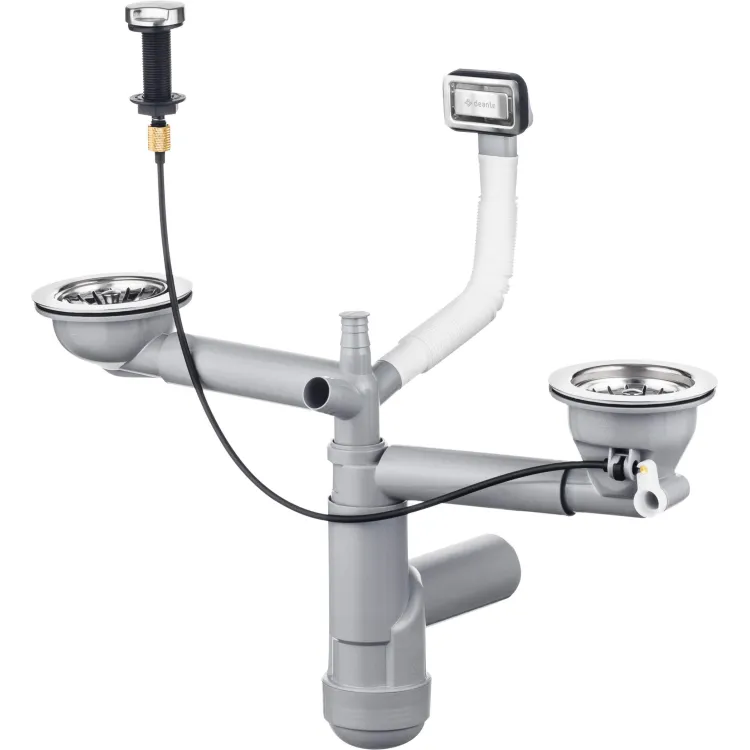 Deante Syfon do zlewozmywaka granitowego 1.5- i 2-komorowego - Space-Saver ZXY_9912