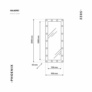 Lustro PHOENIX 18xE14 MZ5022