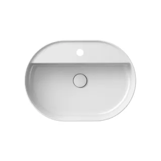 Ravak Umywalka ceramiczna Ceramic Slim Shelf O 55, biały XJX01155003