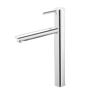 FDesigna Flusso Bateria umywalkowa wysoka Chrom