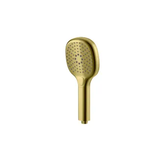 Kohlman Zestaw prysznicowy z deszczownicą 25cm i słuchawką Axel BRUSHED GOLD QW260AGDBQ25