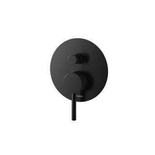 Kohlman Zestaw prysznicowy z deszczownicą 30cm Axel BLACK QW210ABQ25