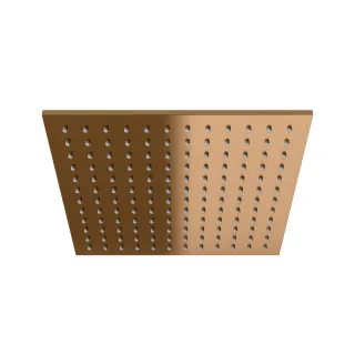 Kohlman Zestaw prysznicowy z deszczownicą 25cm Axel BRUSHED COPPER QW210ABCQ25