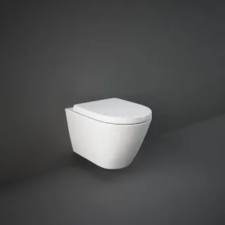 RAK Ceramics RESORT Miska WC podwiesz. Rimless 52x36 cm biały połysk RST23AWHEA