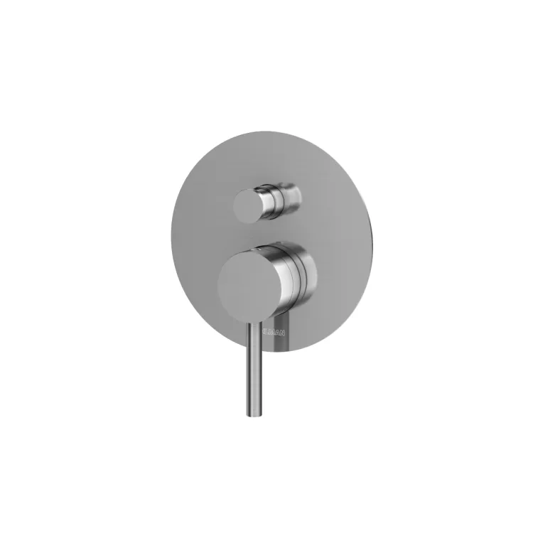 Kohlman Bateria wannowo-prysznicowa Axel BRUSHED NICKEL QW210ABN