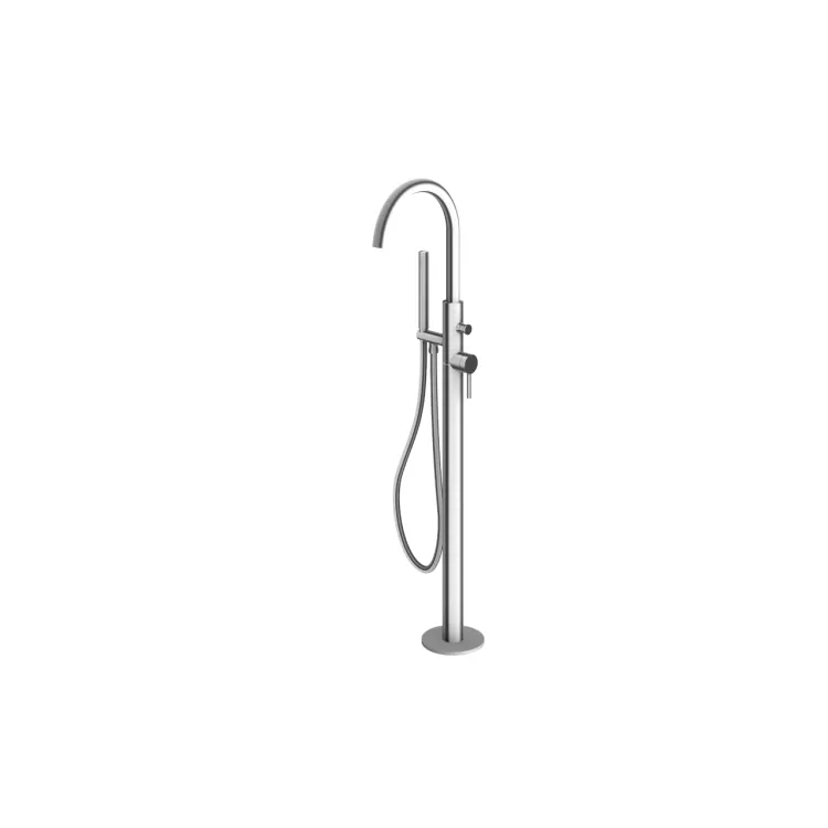 Kohlman Bateria wannowa wolnostojąca Axel BRUSHED NICKEL QF1165ABN